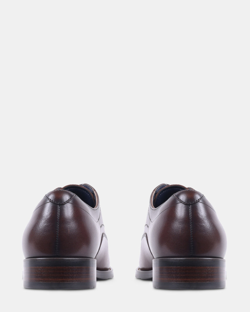 HELFANT BROWN LEATHER - Men's Shoes - Steve Madden Canada - view 5