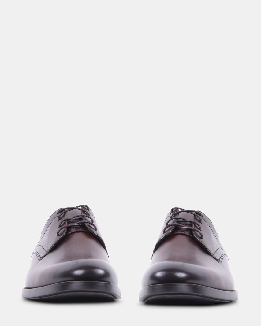 HELFANT BROWN LEATHER - Men's Shoes - Steve Madden Canada - view 3