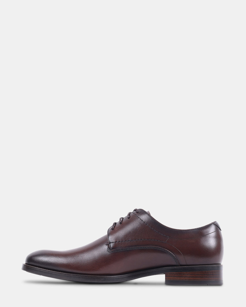 HELFANT BROWN LEATHER - Men's Shoes - Steve Madden Canada - view 7