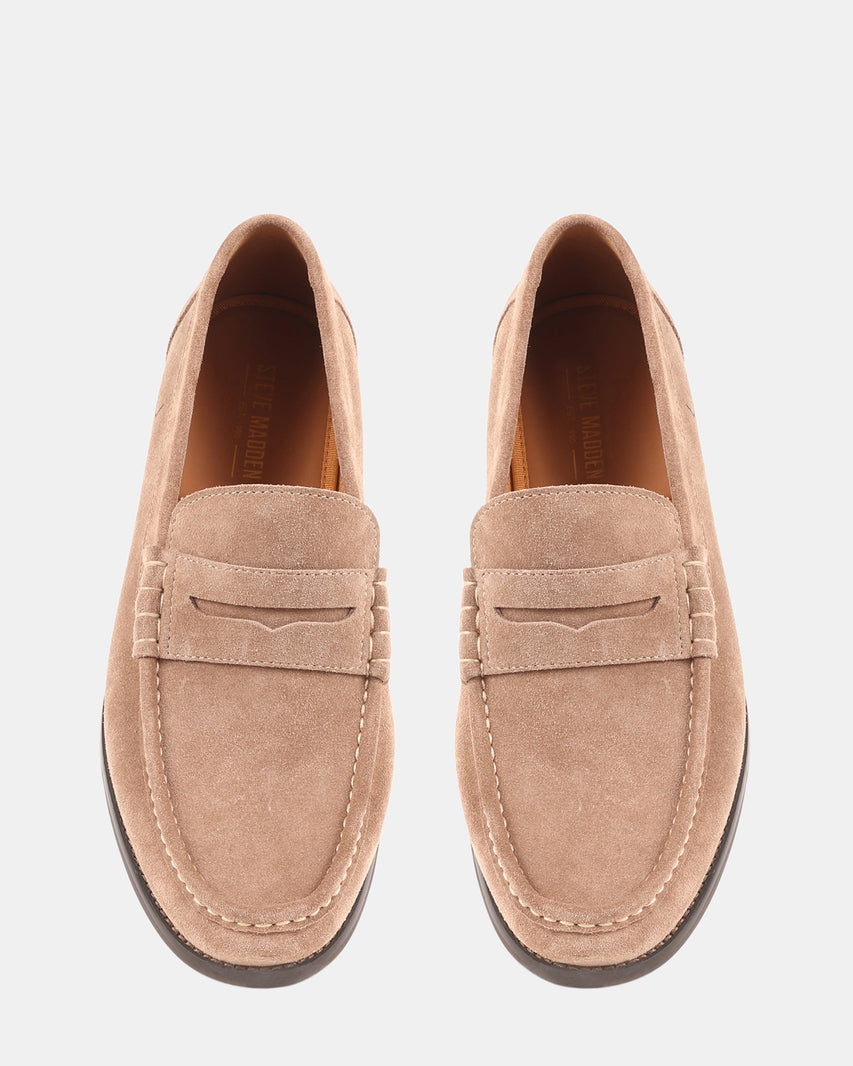 HETTICK TAUPE SUEDE - Men's Shoes - Steve Madden Canada - view 4