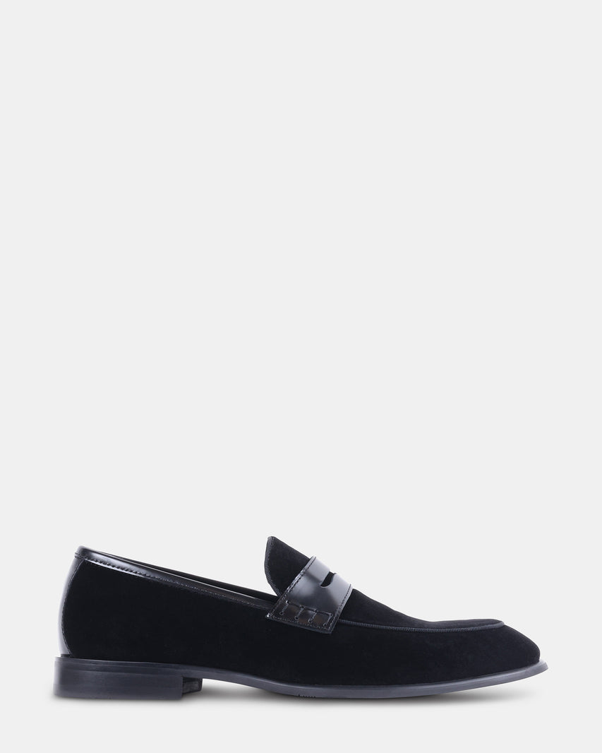 HINEMAN BLACK VELVET - Men's Shoes - Steve Madden Canada