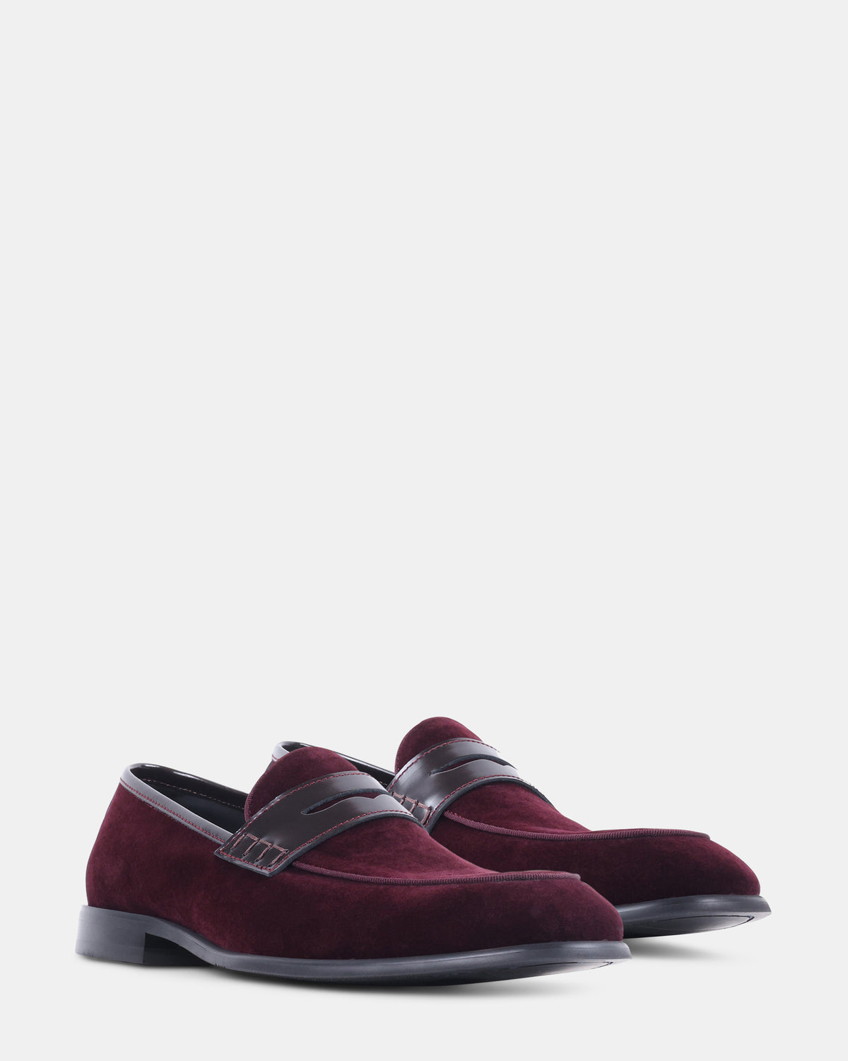 HINEMAN BURGUNDY VELVET - Men's Shoes - Steve Madden Canada - view 2