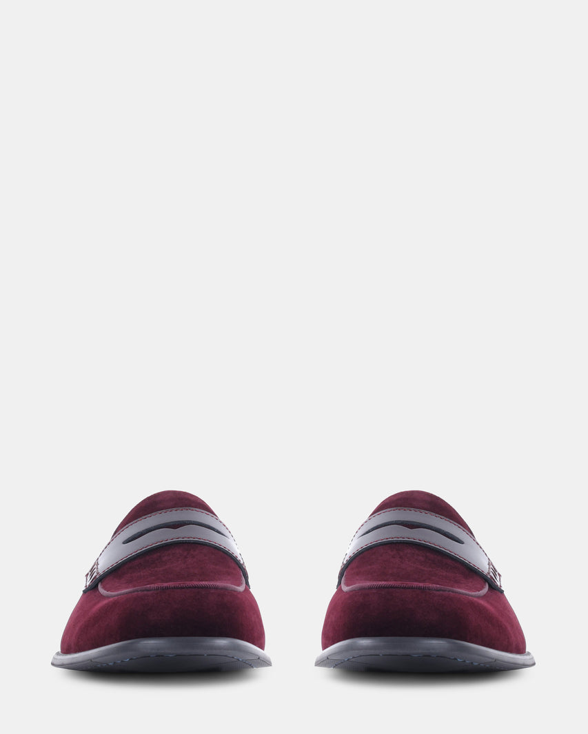 HINEMAN BURGUNDY VELVET - Men's Shoes - Steve Madden Canada - view 3
