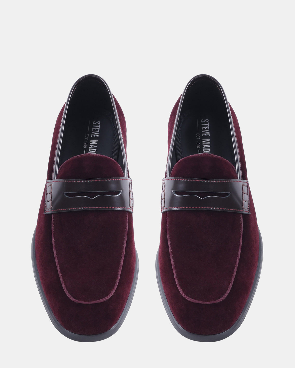 HINEMAN BURGUNDY VELVET - Men's Shoes - Steve Madden Canada - view 4