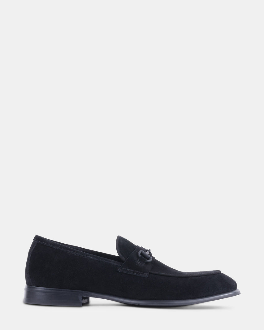 HINTZ BLACK SUEDE - Men's Shoes - Steve Madden Canada