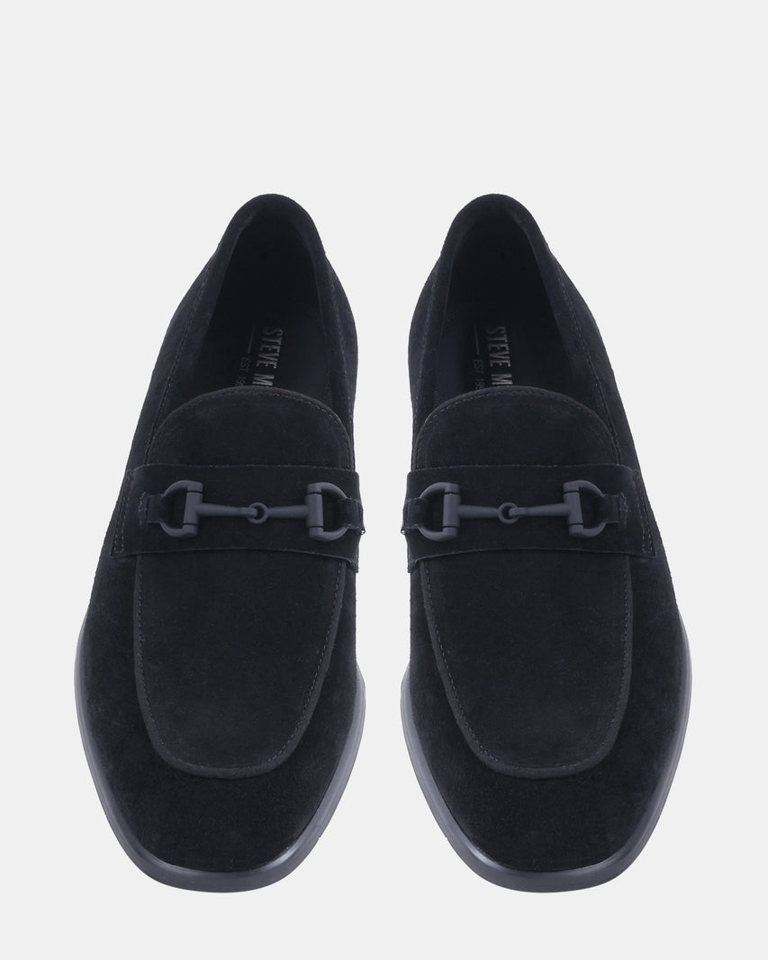 HINTZ BLACK SUEDE - Men's Shoes - Steve Madden Canada - view 4