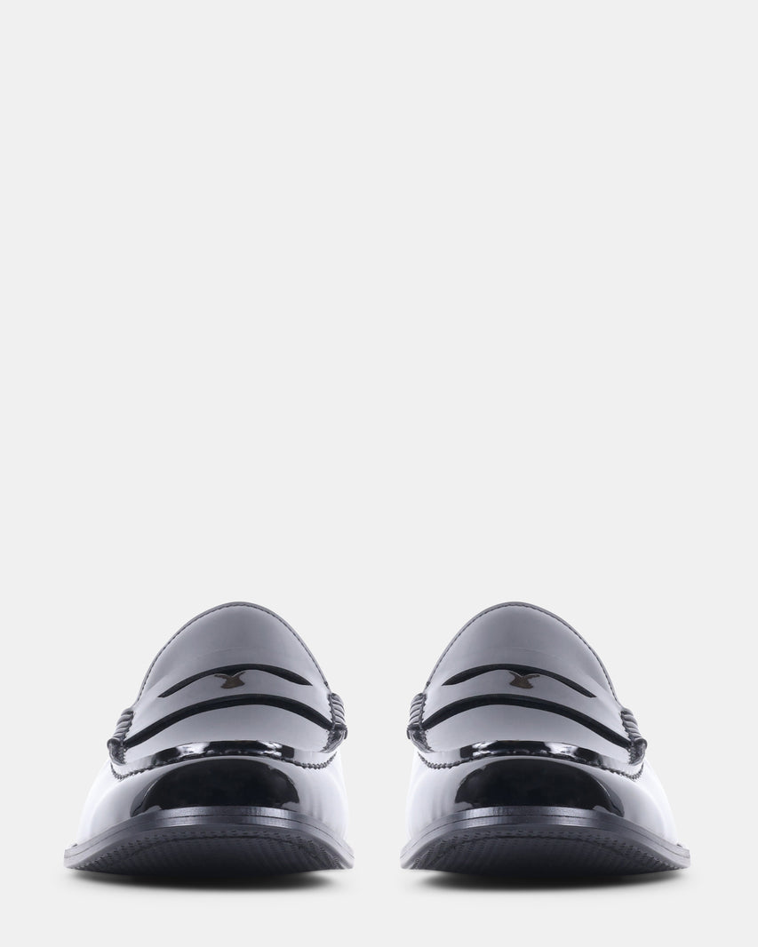 JACIER BLACK PATENT - Men's Shoes - Steve Madden Canada - view 3