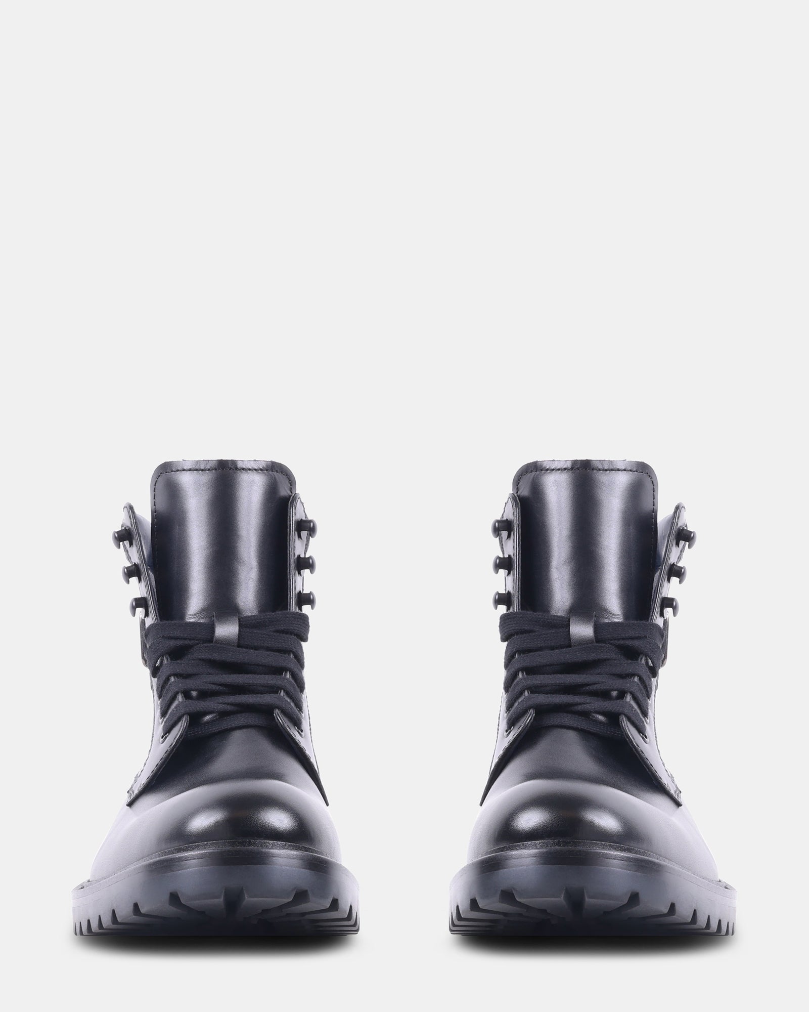 KANDID BLACK LEATHER - Men's Shoes - Steve Madden Canada - view 3
