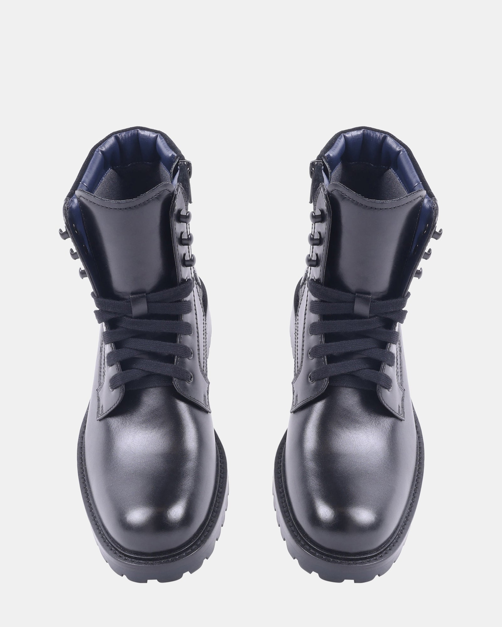 KANDID BLACK LEATHER - Men's Shoes - Steve Madden Canada - view 6