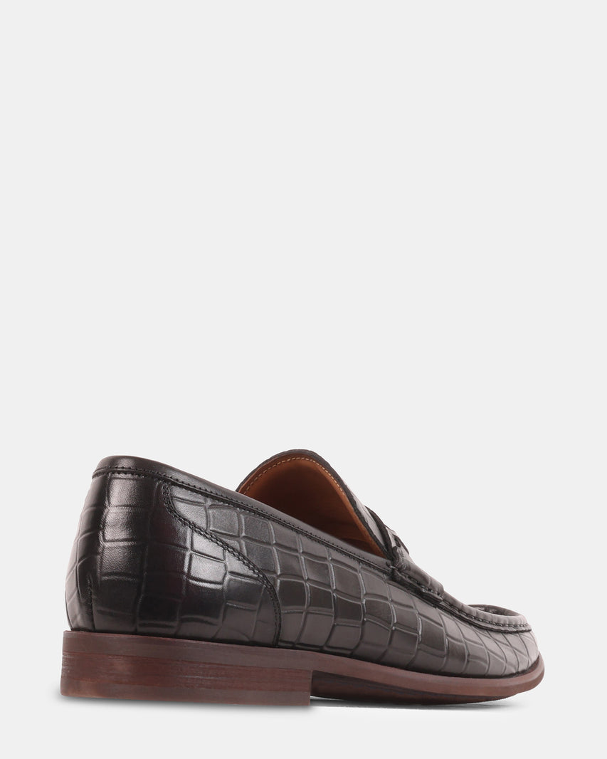 KLINE BLACK LEATHER - Men's Shoes - Steve Madden Canada - view 7