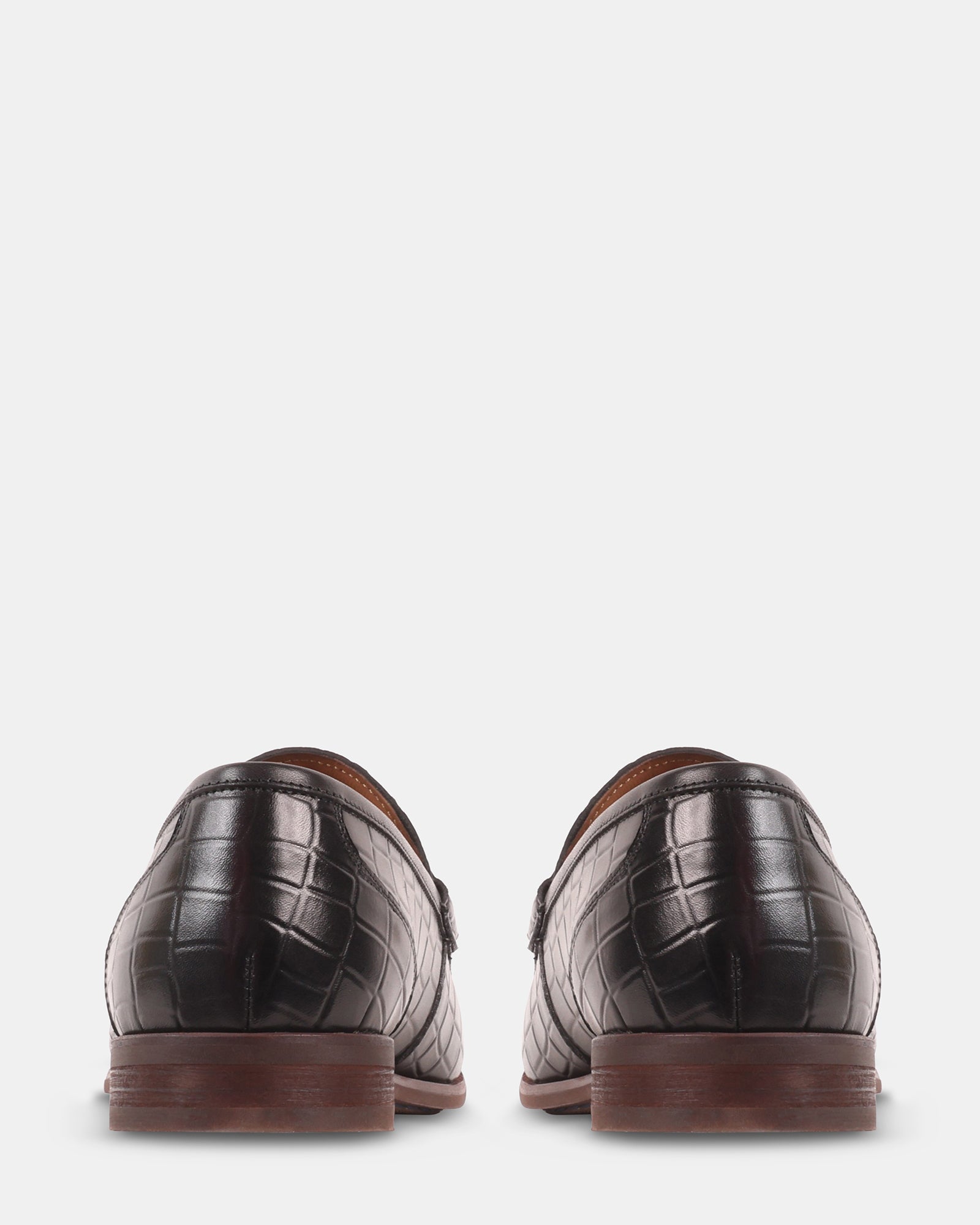 KLINE BLACK LEATHER - Men's Shoes - Steve Madden Canada - view 6