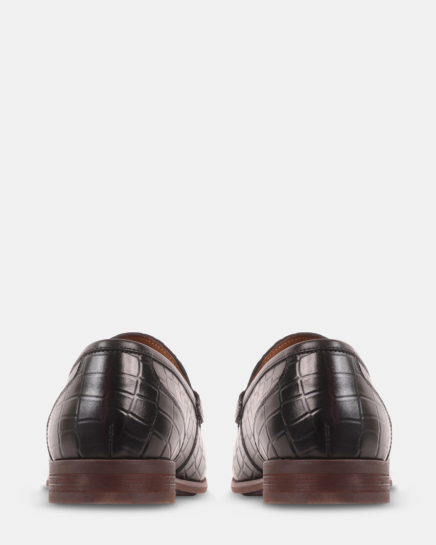 KLINE BLACK LEATHER - Men's Shoes - Steve Madden Canada - view 6