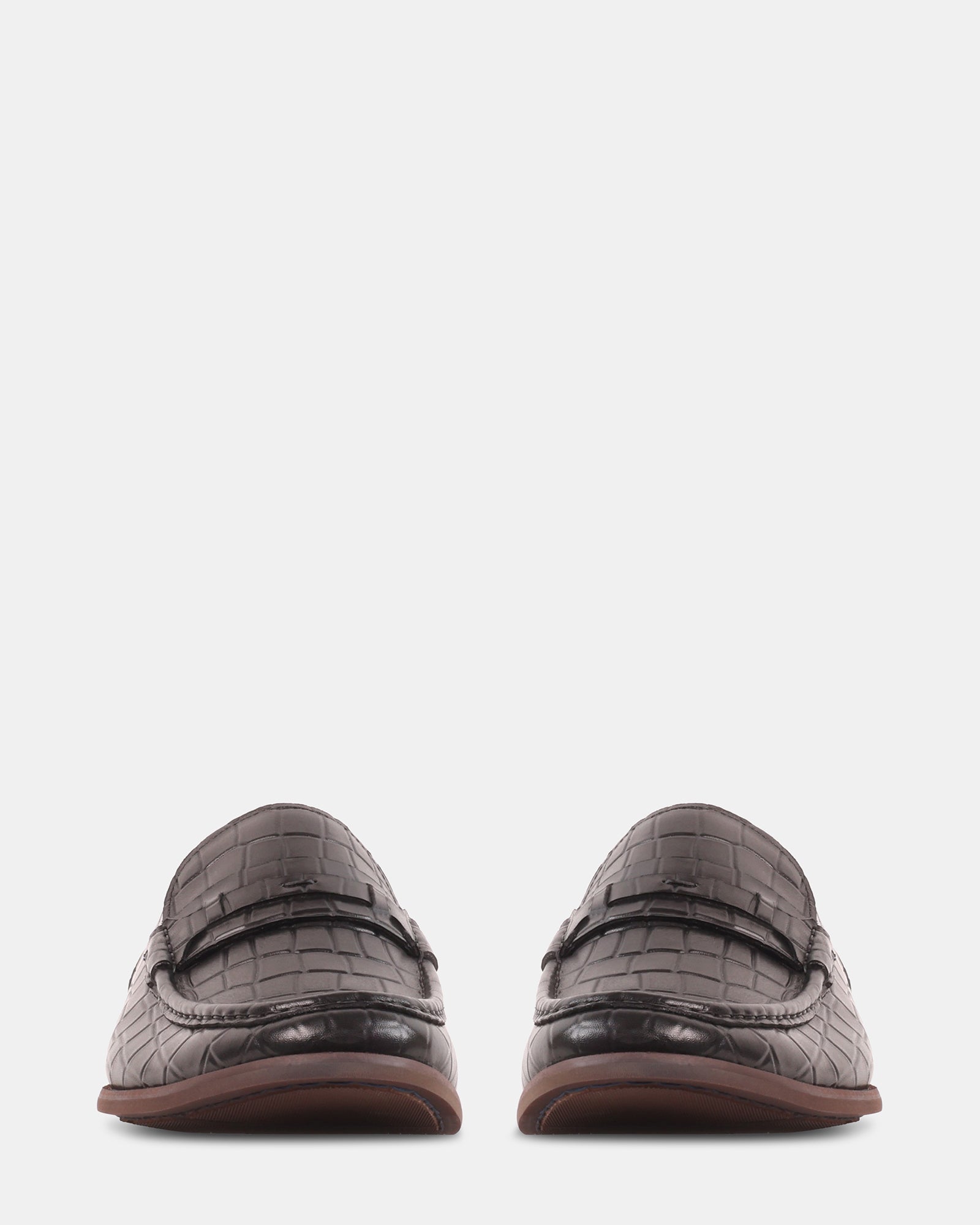 KLINE BLACK LEATHER - Men's Shoes - Steve Madden Canada - view 4