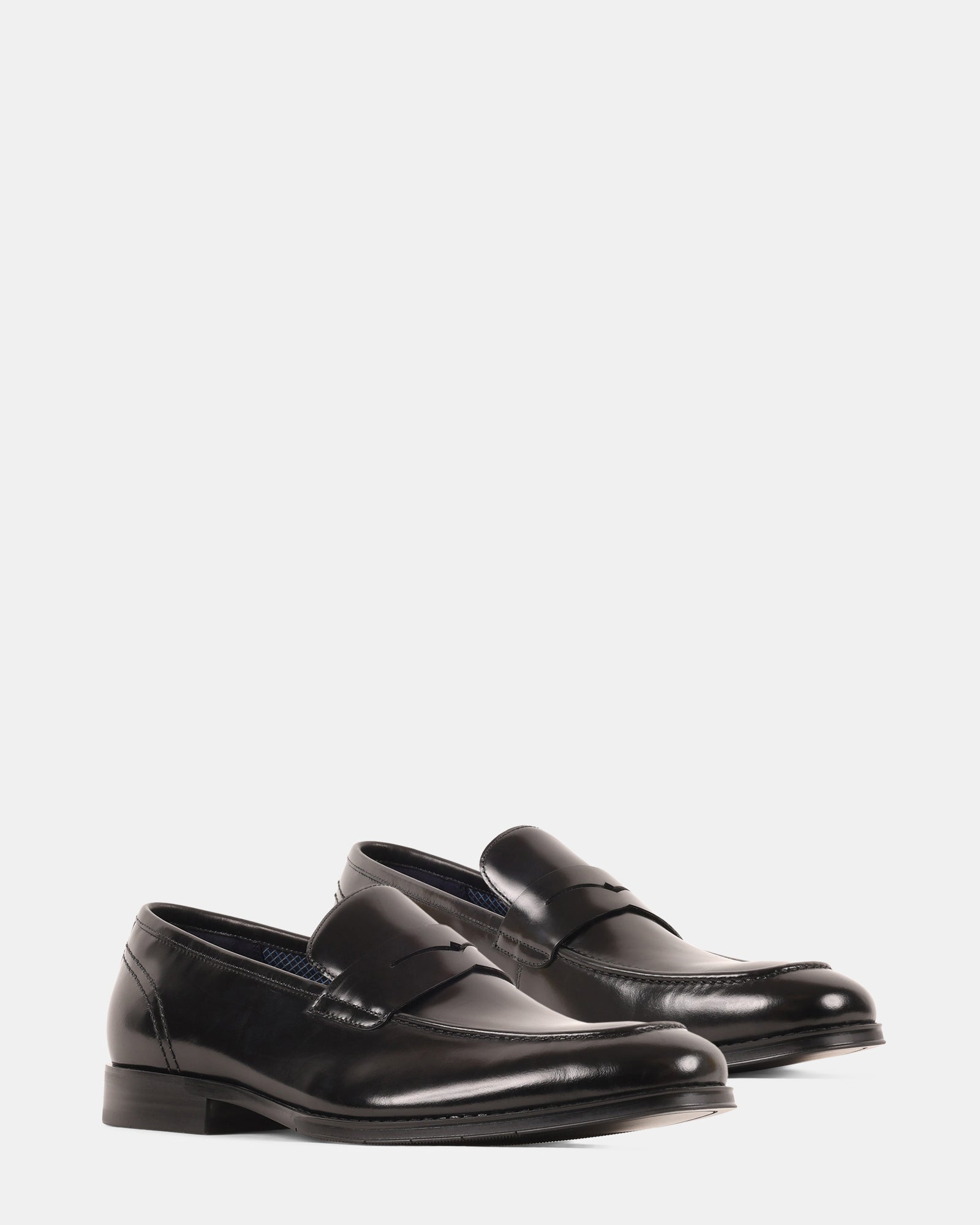 KNIES BLACK LEATHER - Men's Shoes - Steve Madden Canada - view 2