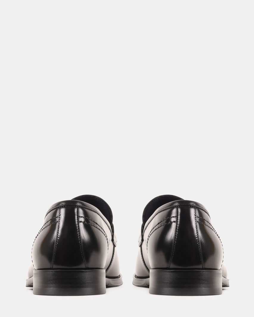 KNIES BLACK LEATHER - Men's Shoes - Steve Madden Canada - view 5