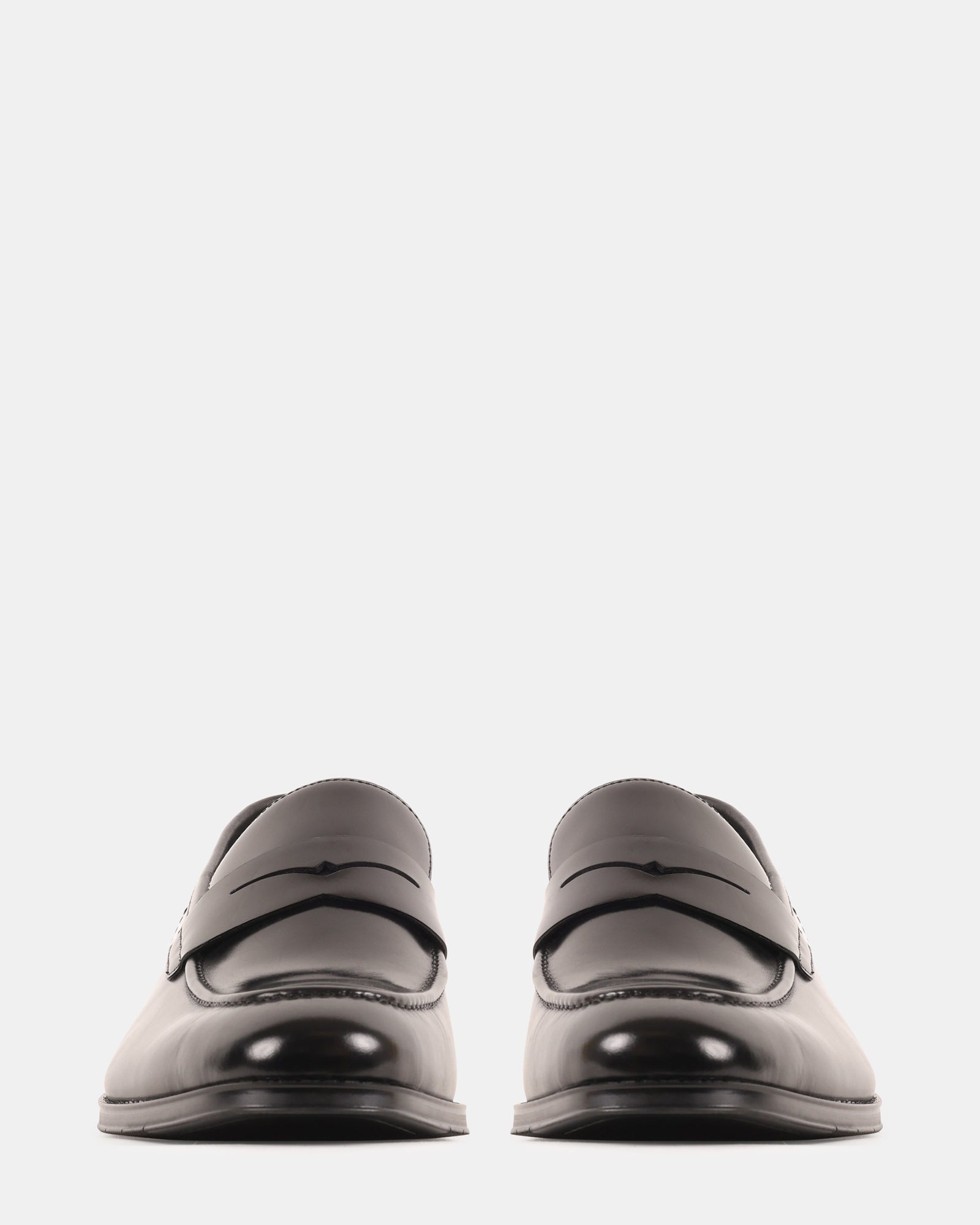 KNIES BLACK LEATHER - Men's Shoes - Steve Madden Canada - view 3
