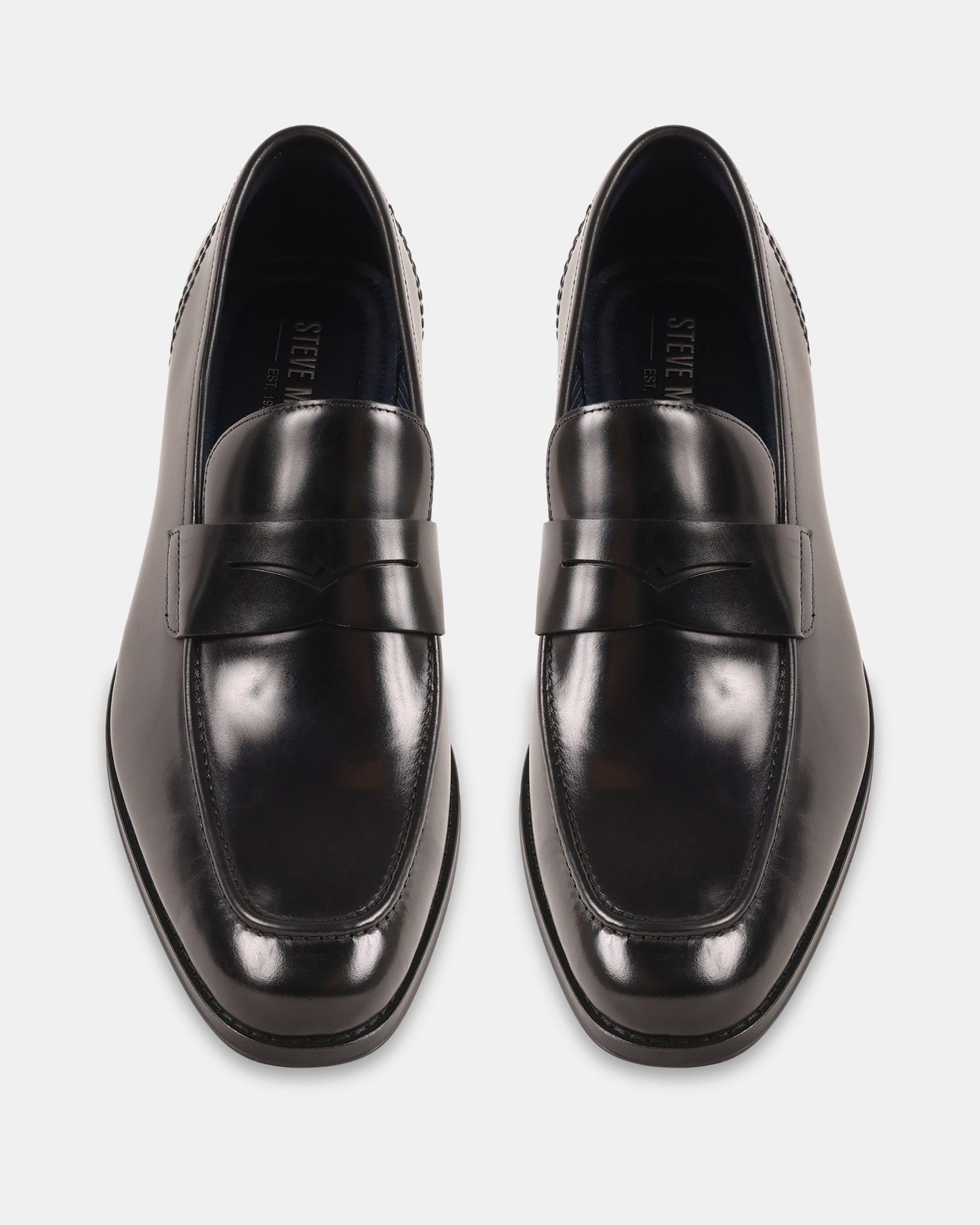 KNIES BLACK LEATHER - Men's Shoes - Steve Madden Canada - view 4