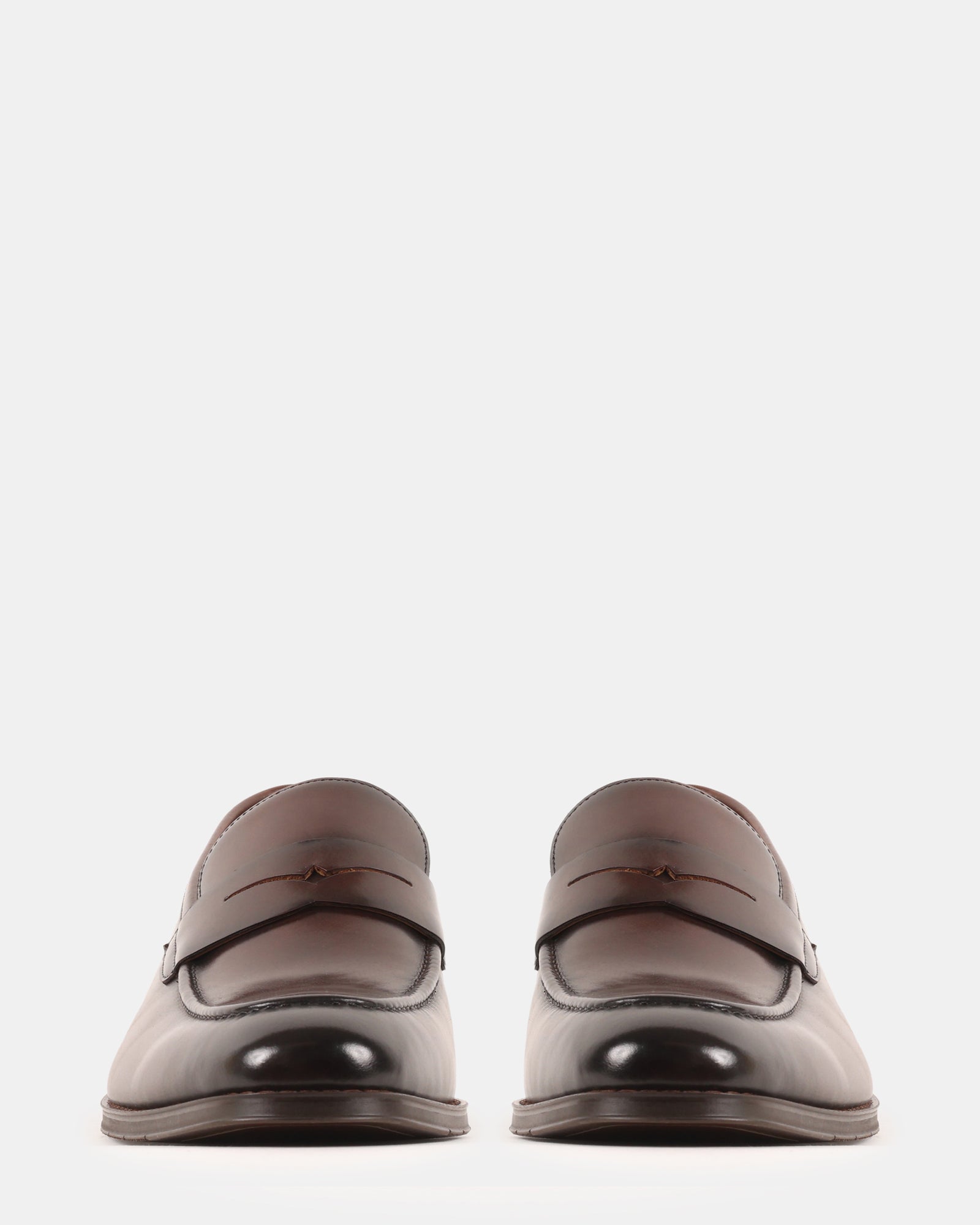 KNIES BROWN LEATHER - Men's Shoes - Steve Madden Canada - view 3