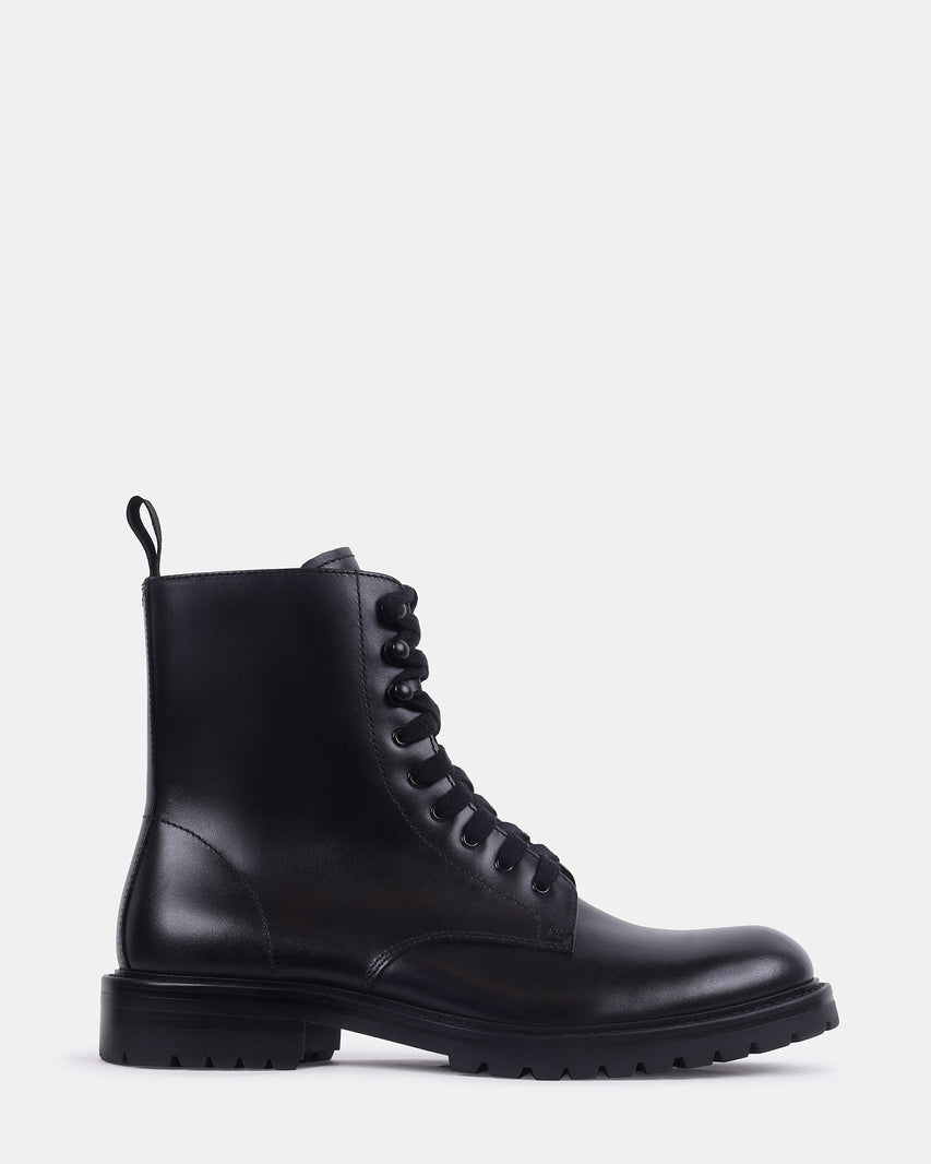 KOMBATZ BLACK LEATHER