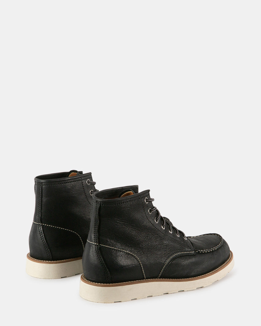 KROSS BLACK LEATHER - Men's Shoes - Steve Madden Canada - view 6