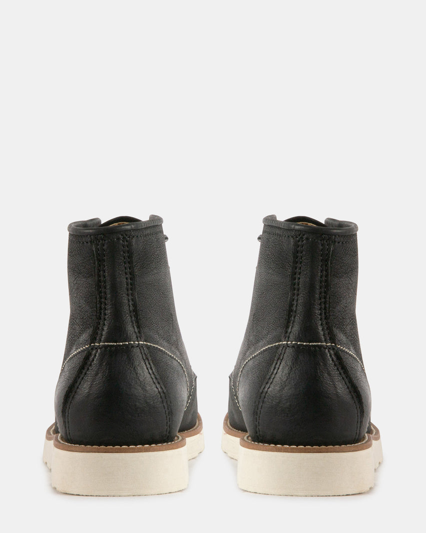 KROSS BLACK LEATHER - Men's Shoes - Steve Madden Canada - view 5