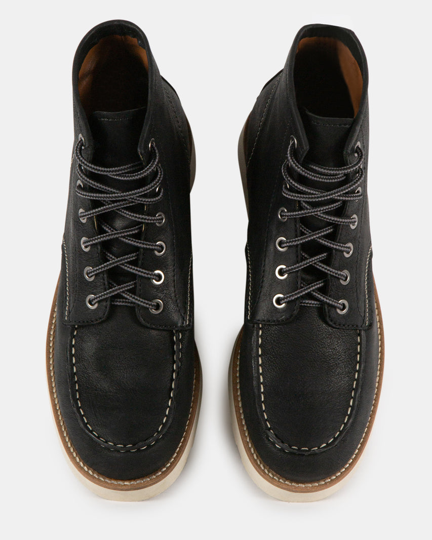 KROSS BLACK LEATHER - Men's Shoes - Steve Madden Canada - view 4