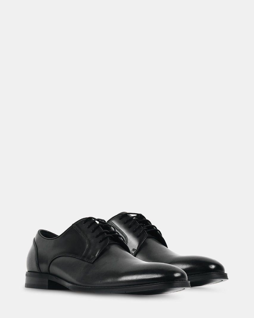 KRUISE BLACK LEATHER - Men's Shoes - Steve Madden Canada - view 2