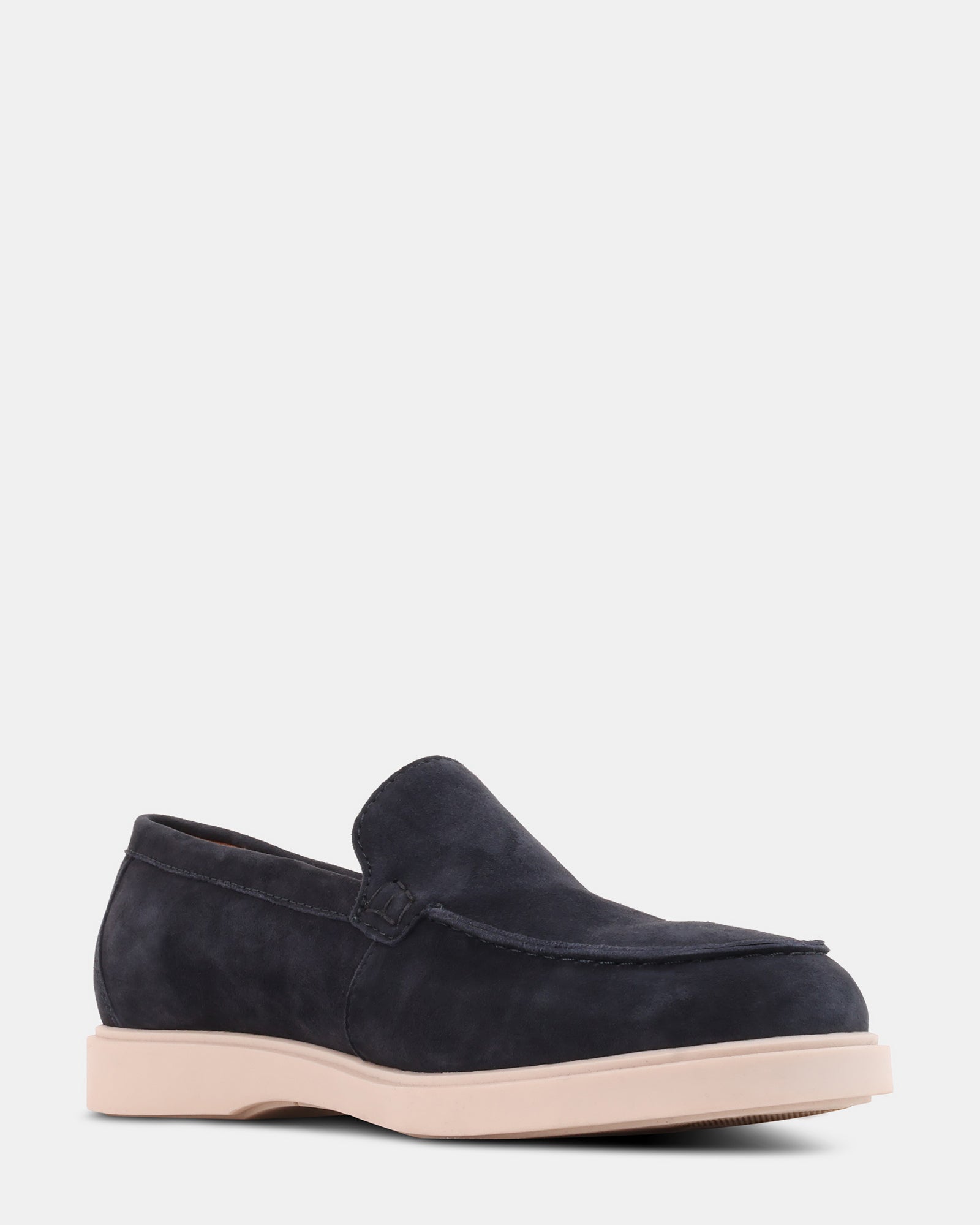 LARRY NAVY SUEDE - Men's Shoes - Steve Madden Canada