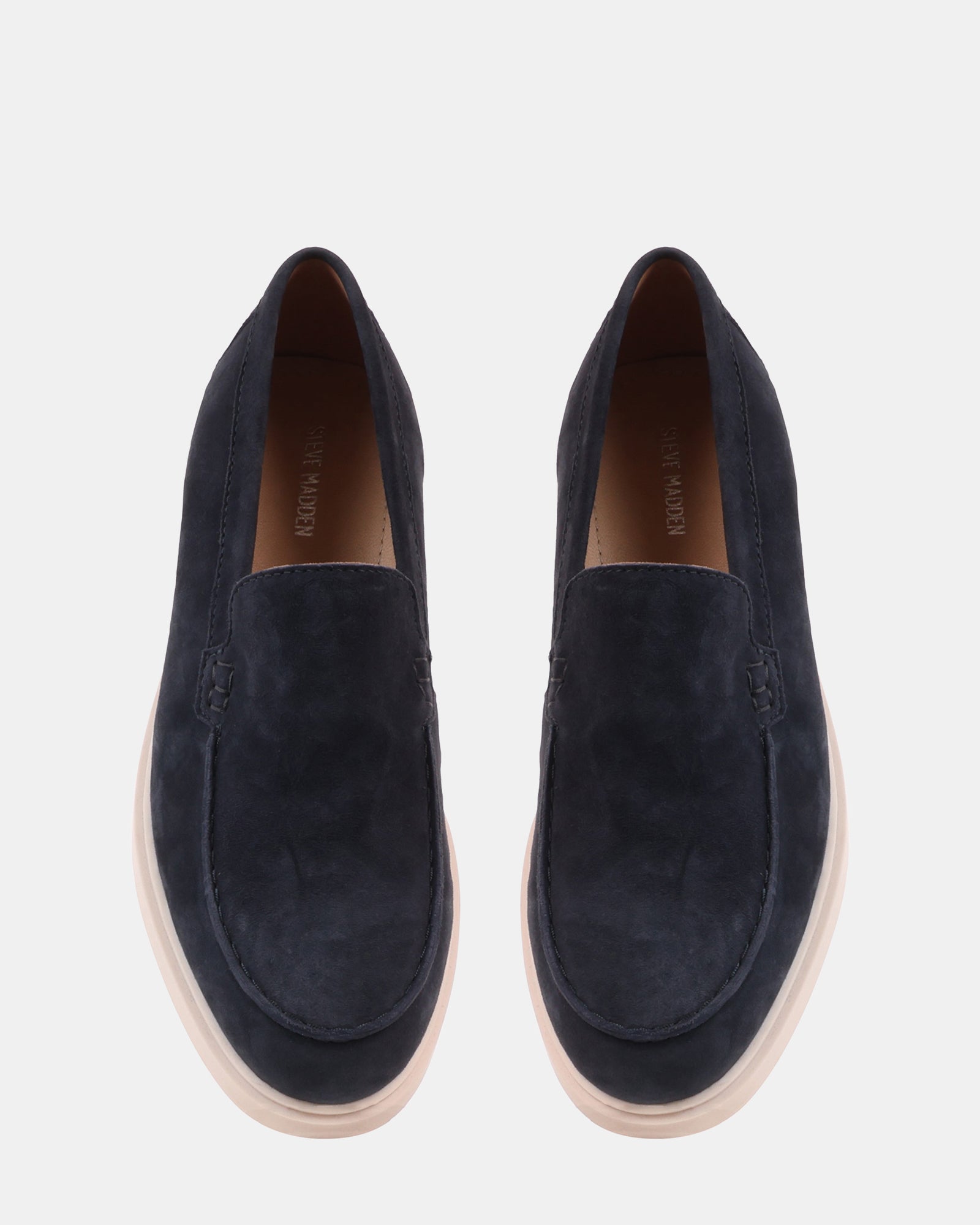 LARRY NAVY SUEDE - Men's Shoes - Steve Madden Canada