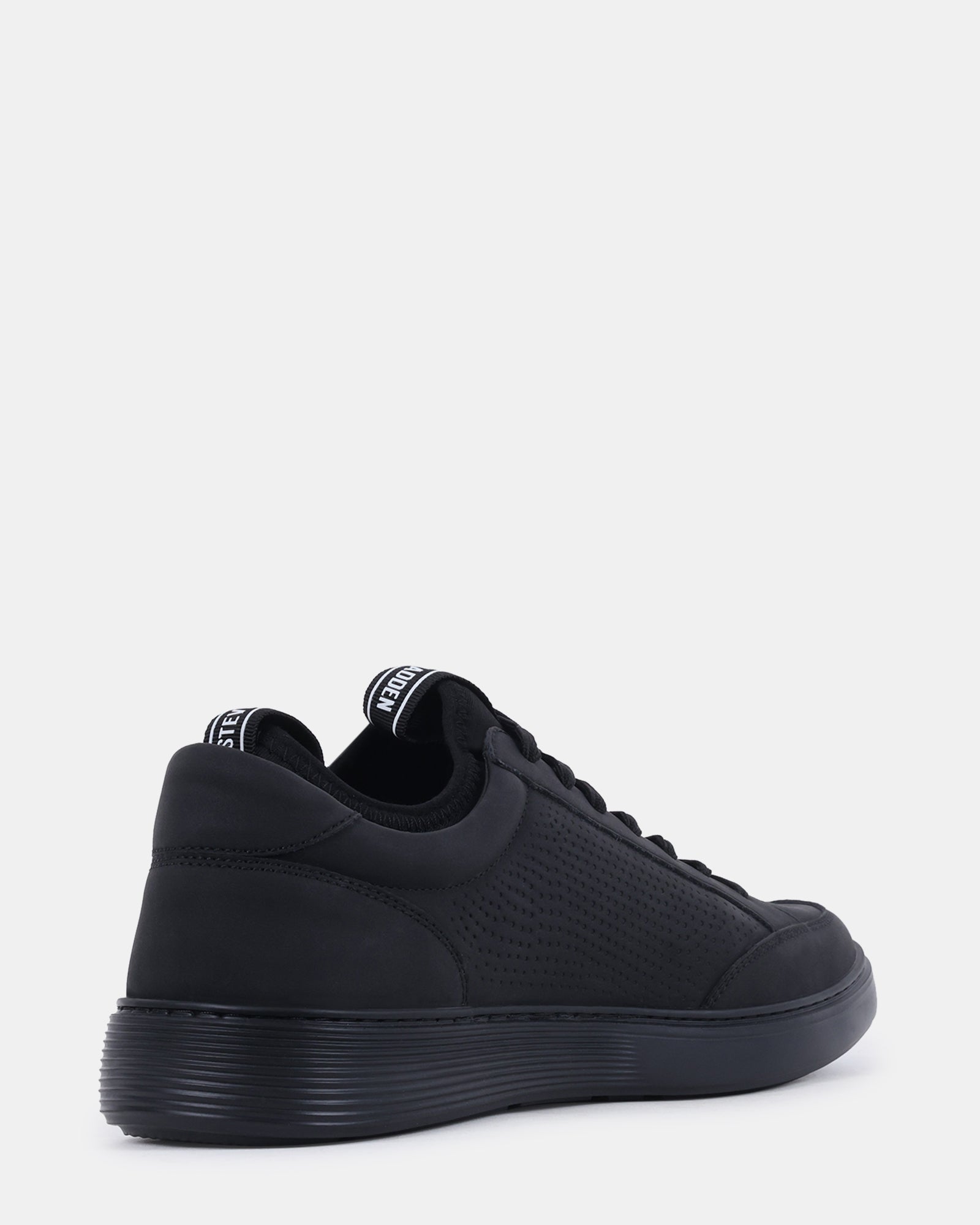 LAZLO BLACK NUBUCK - Men's Shoes - Steve Madden Canada - view 6