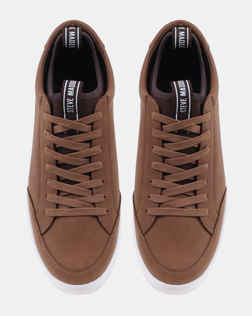 LAZLO COGNAC NUBUCK - Men's Shoes - Steve Madden Canada - view 4