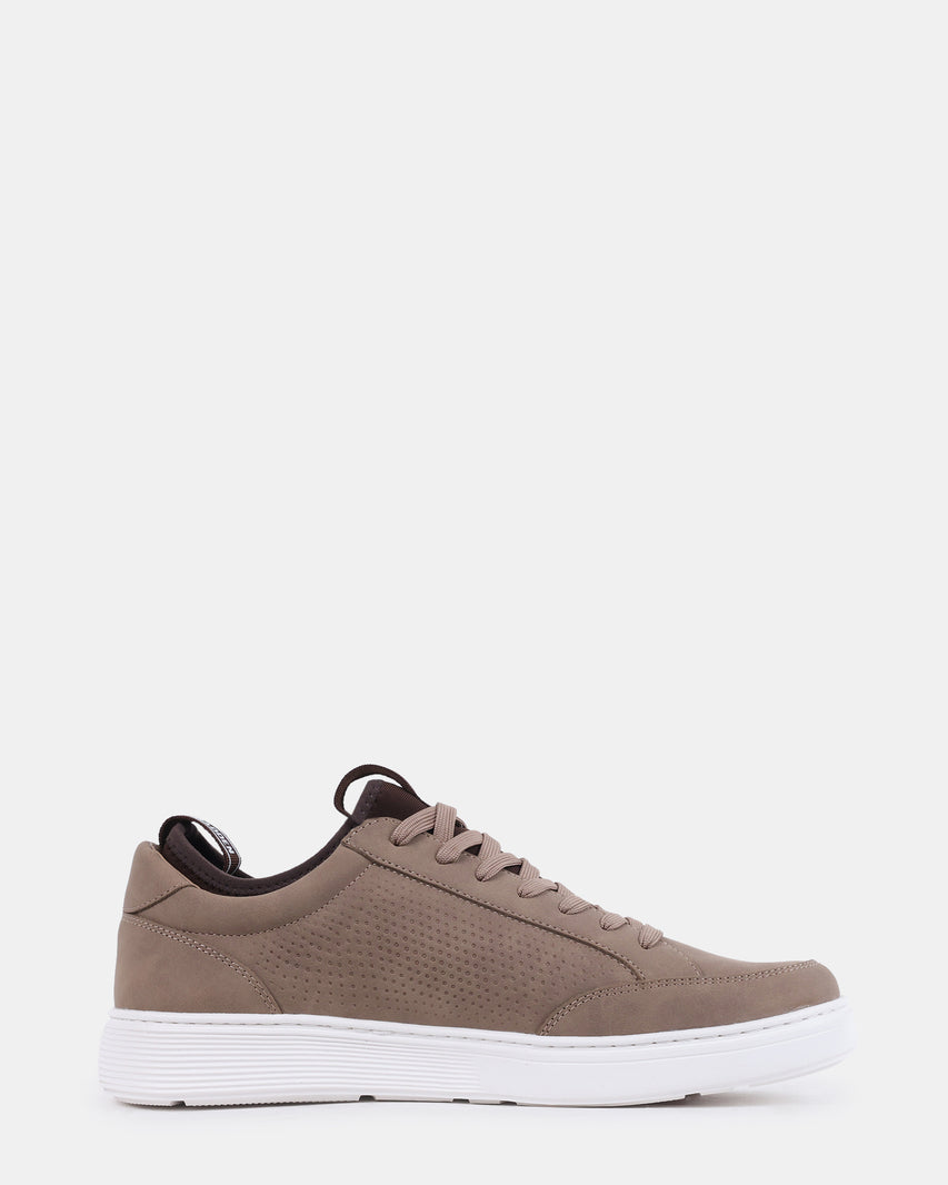 LAZLO TAUPE NUBUCK - Men's Shoes - Steve Madden Canada