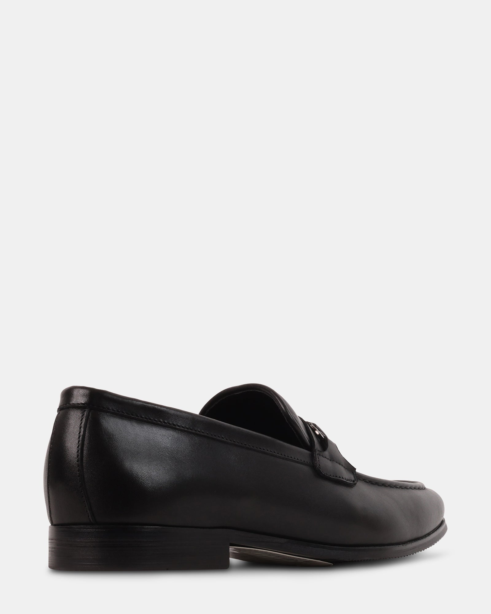 LEONARDO BLACK LEATHER - Men's Shoes - Steve Madden Canada - view 6