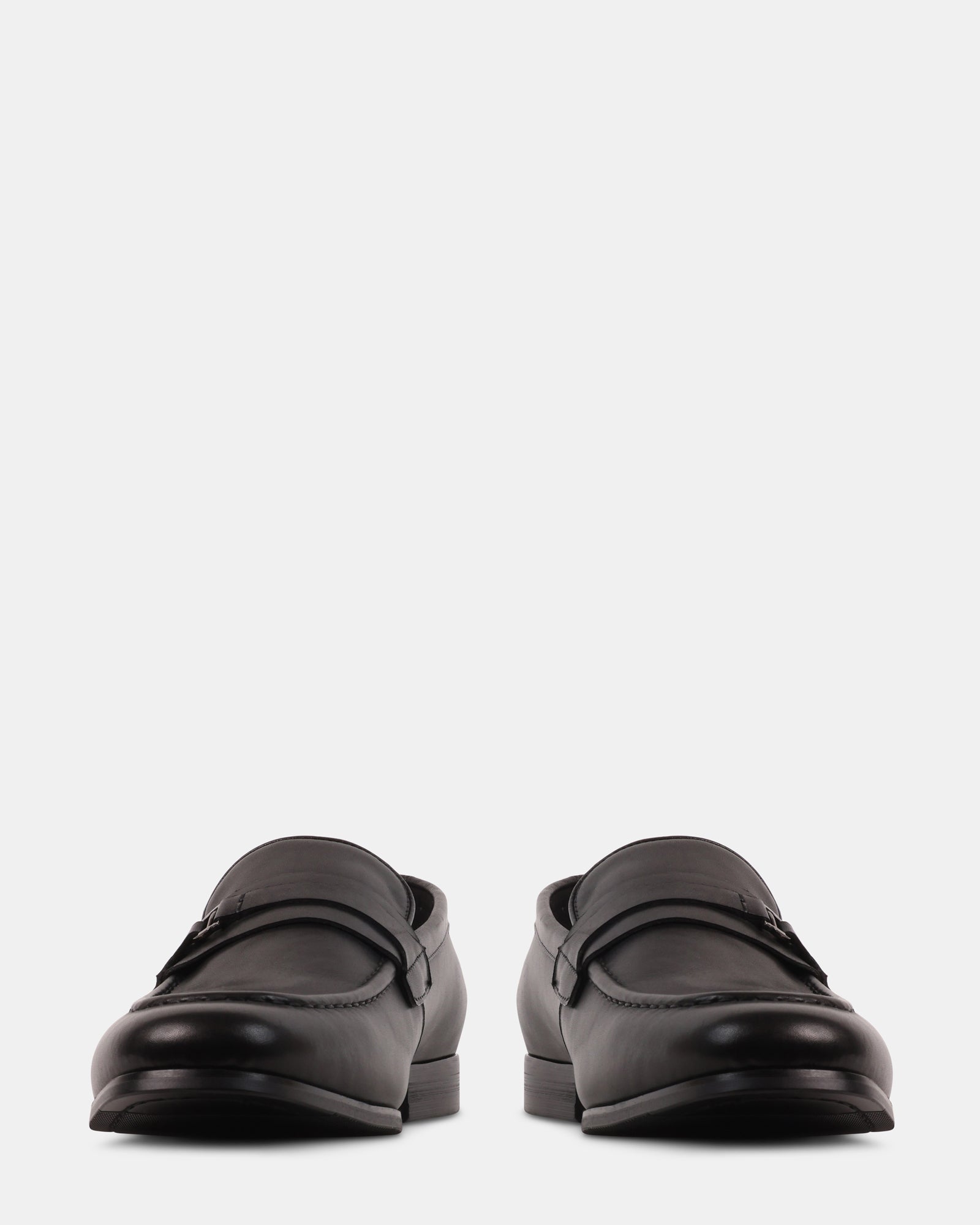 LEONARDO BLACK LEATHER - Men's Shoes - Steve Madden Canada - view 3