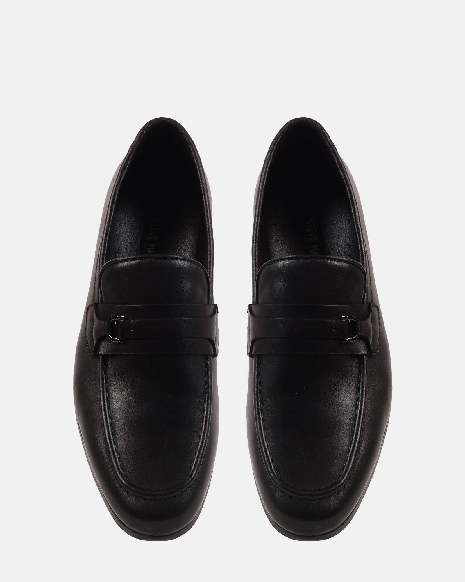 LEONARDO BLACK LEATHER - Men's Shoes - Steve Madden Canada - view 4