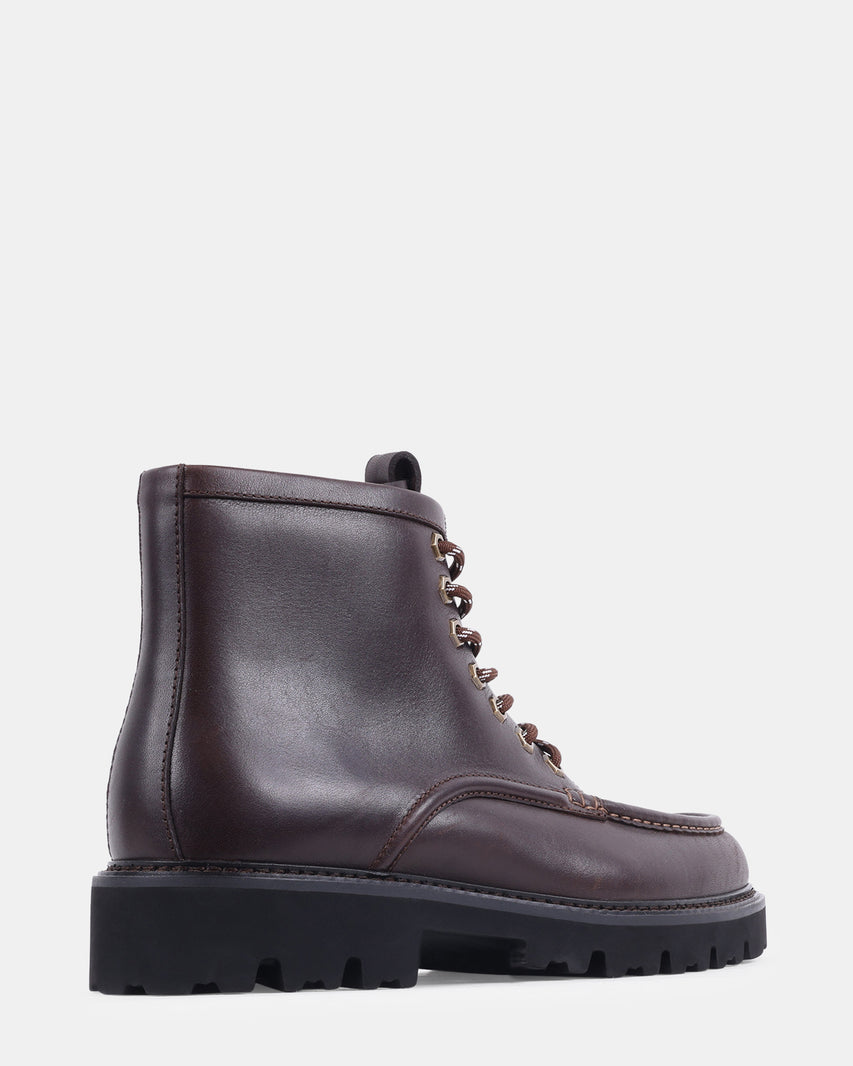 MATEO DARK BROWN LEATHER - view 6