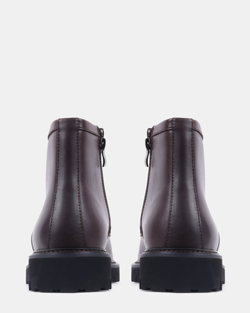 MATEO DARK BROWN LEATHER - view 5