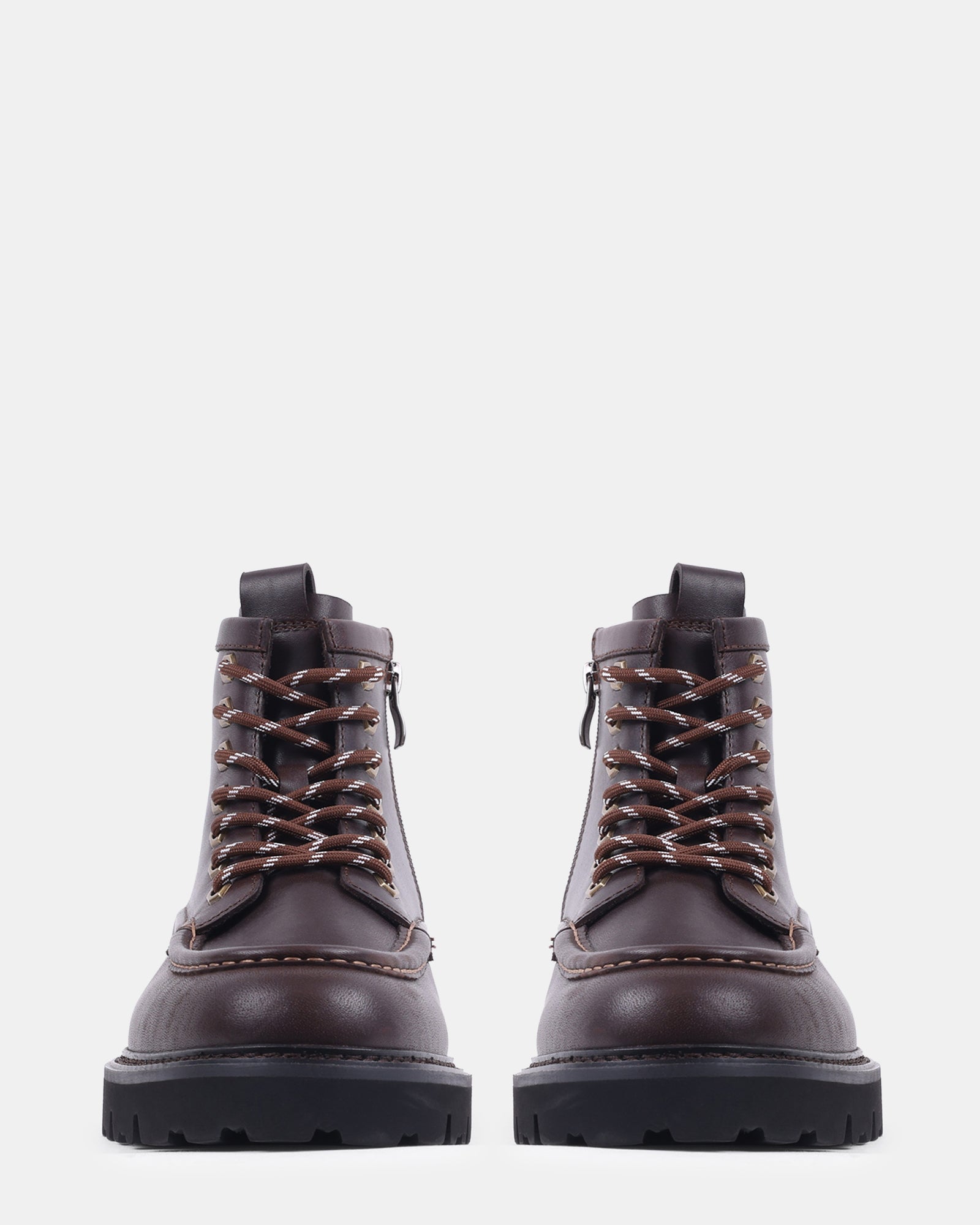 MATEO DARK BROWN LEATHER - view 3