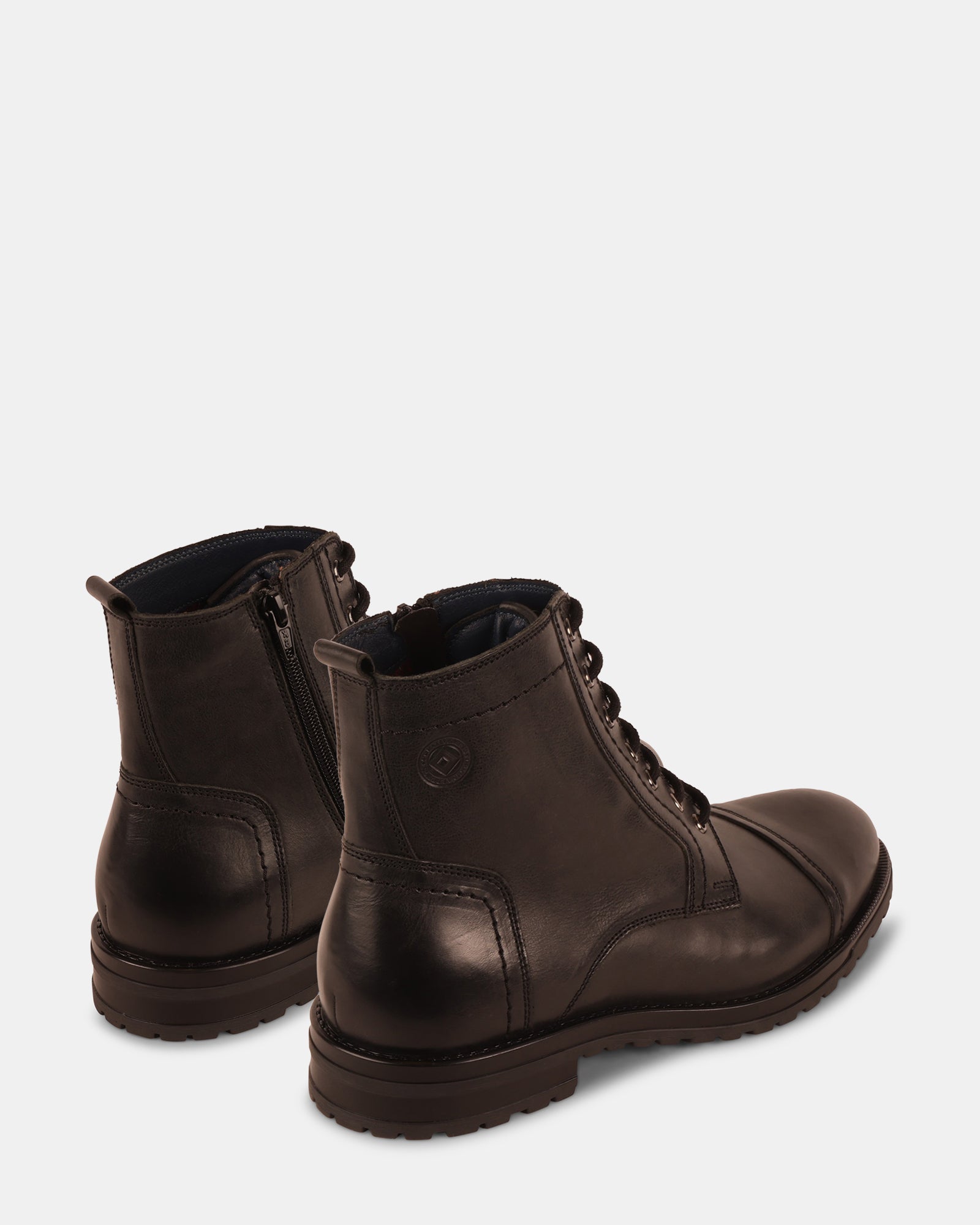 MATHESON BLACK LEATHER - Men's Shoes - Steve Madden Canada - view 7