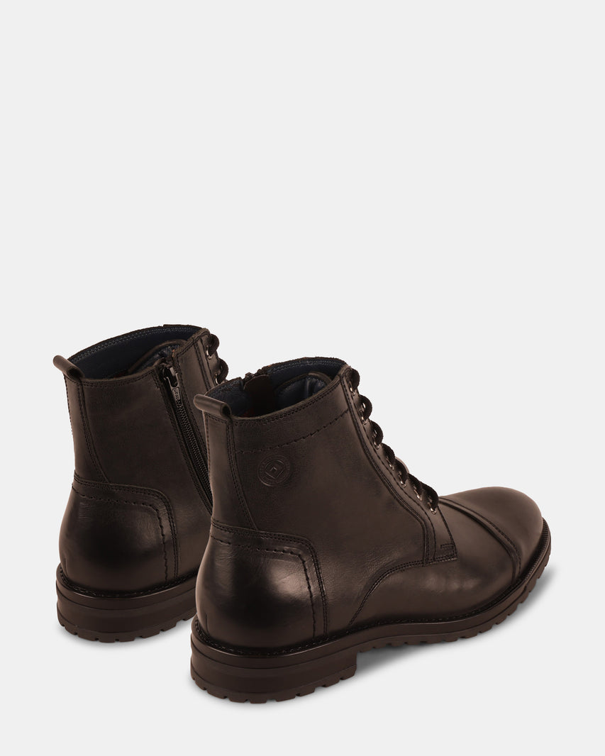 MATHESON BLACK LEATHER - Men's Shoes - Steve Madden Canada - view 7