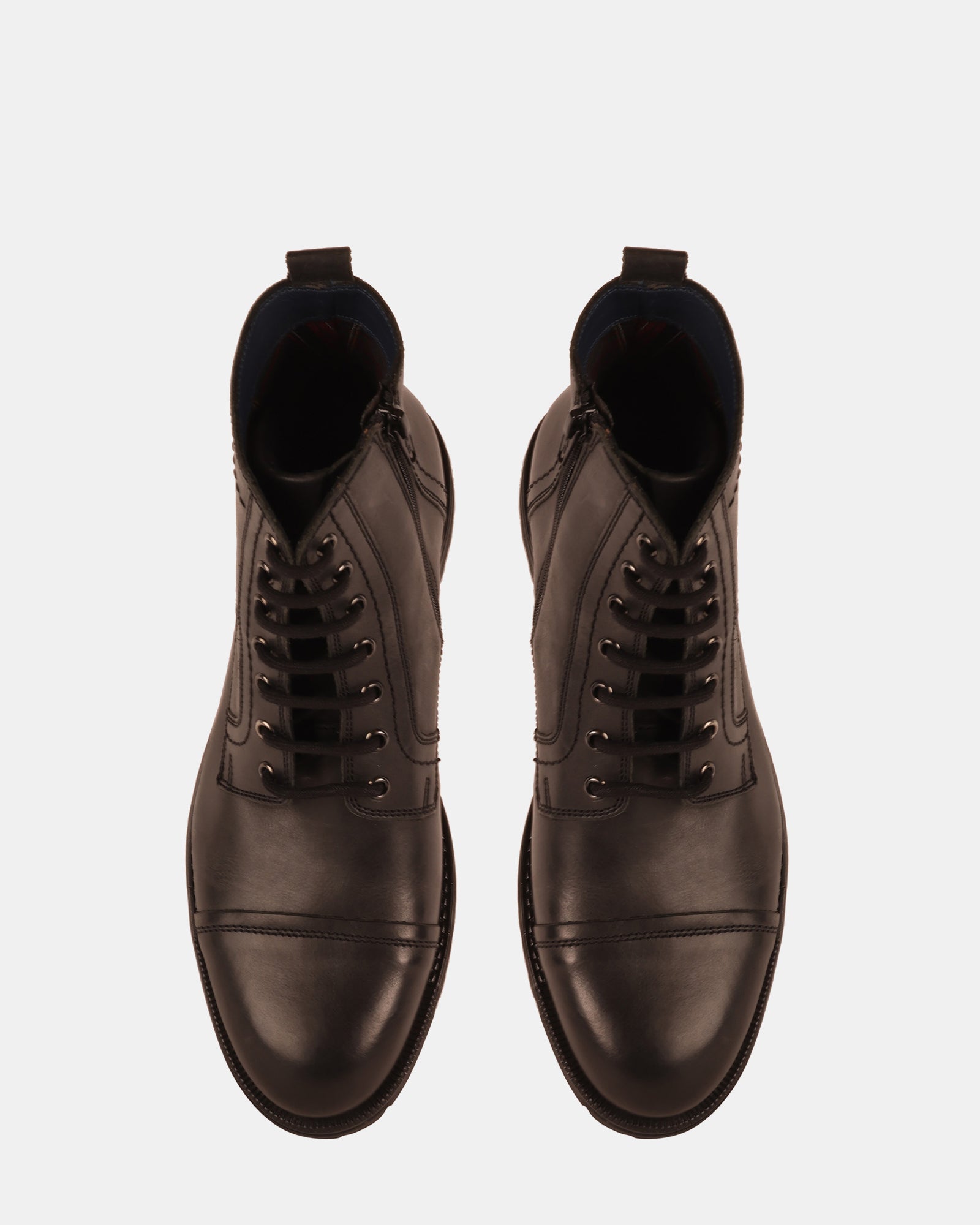 MATHESON BLACK LEATHER - Men's Shoes - Steve Madden Canada - view 5