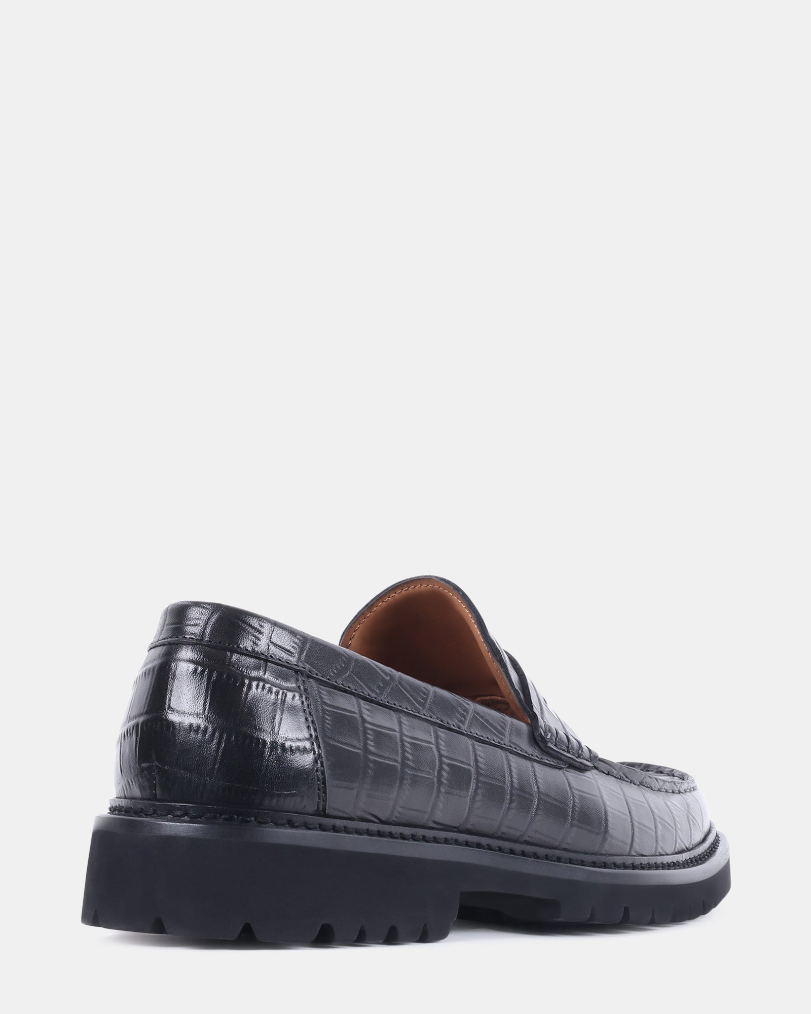 MONTEZ BLACK CROCO - Men's Shoes - Steve Madden Canada - view 6