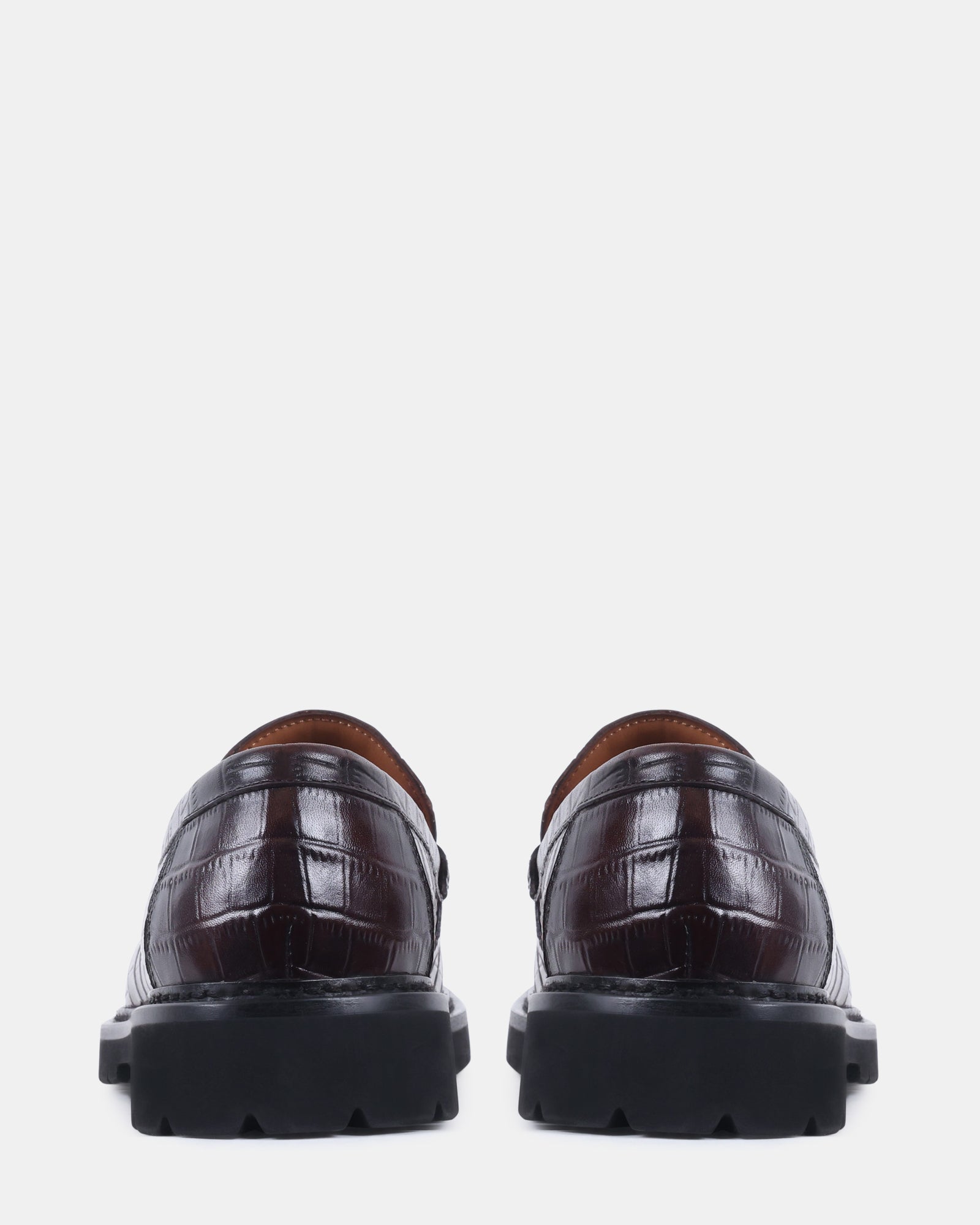 MONTEZ BROWN CROCO - Men's Shoes - Steve Madden Canada - view 5