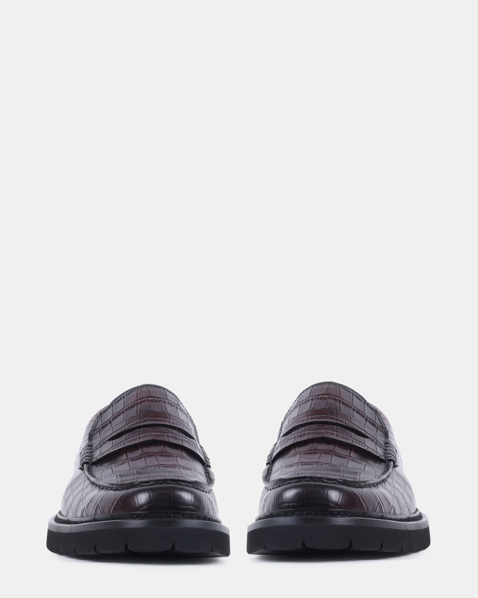 MONTEZ BROWN CROCO - Men's Shoes - Steve Madden Canada - view 3