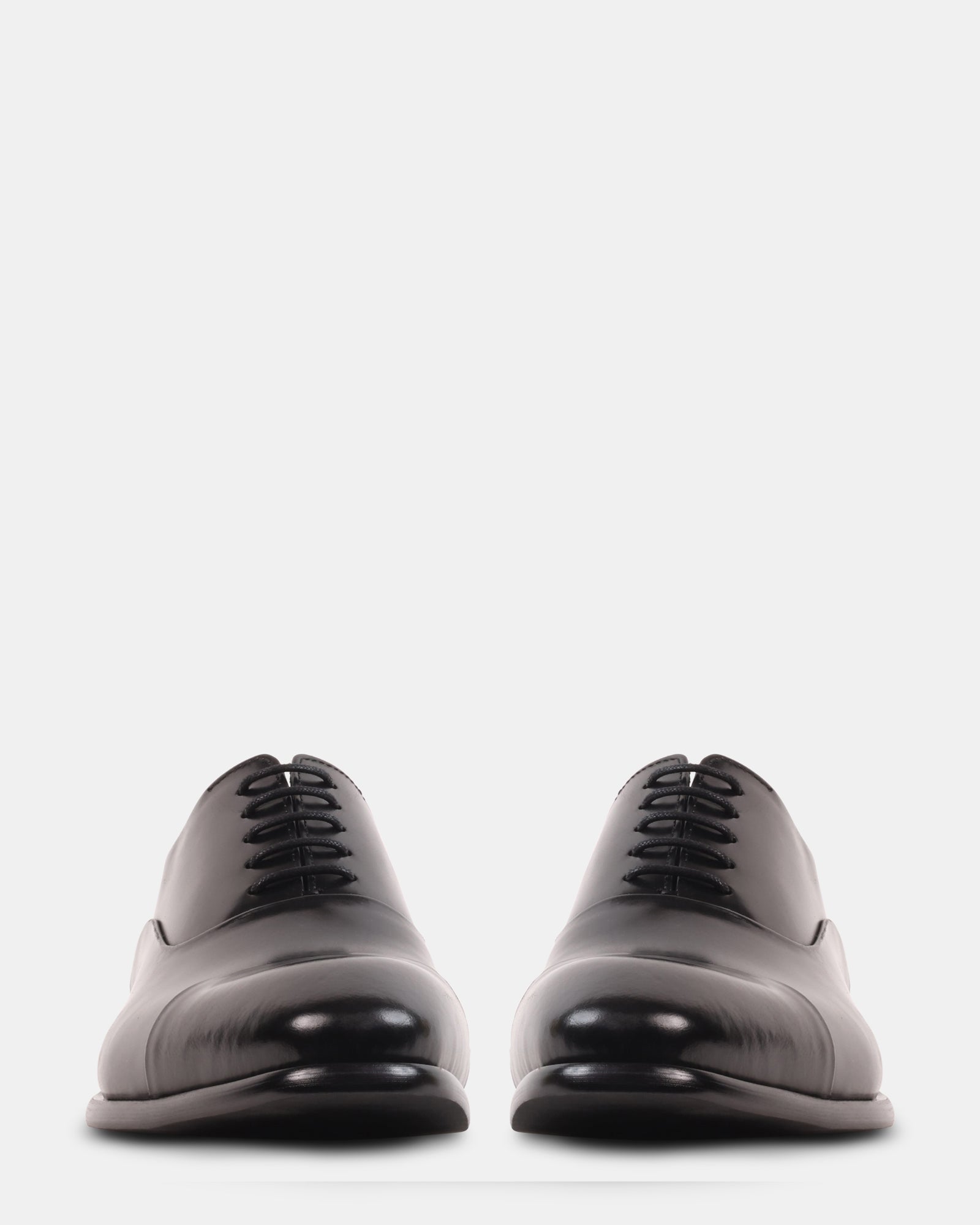 MORIATTI BLACK LEATHER - Men's Shoes - Steve Madden Canada