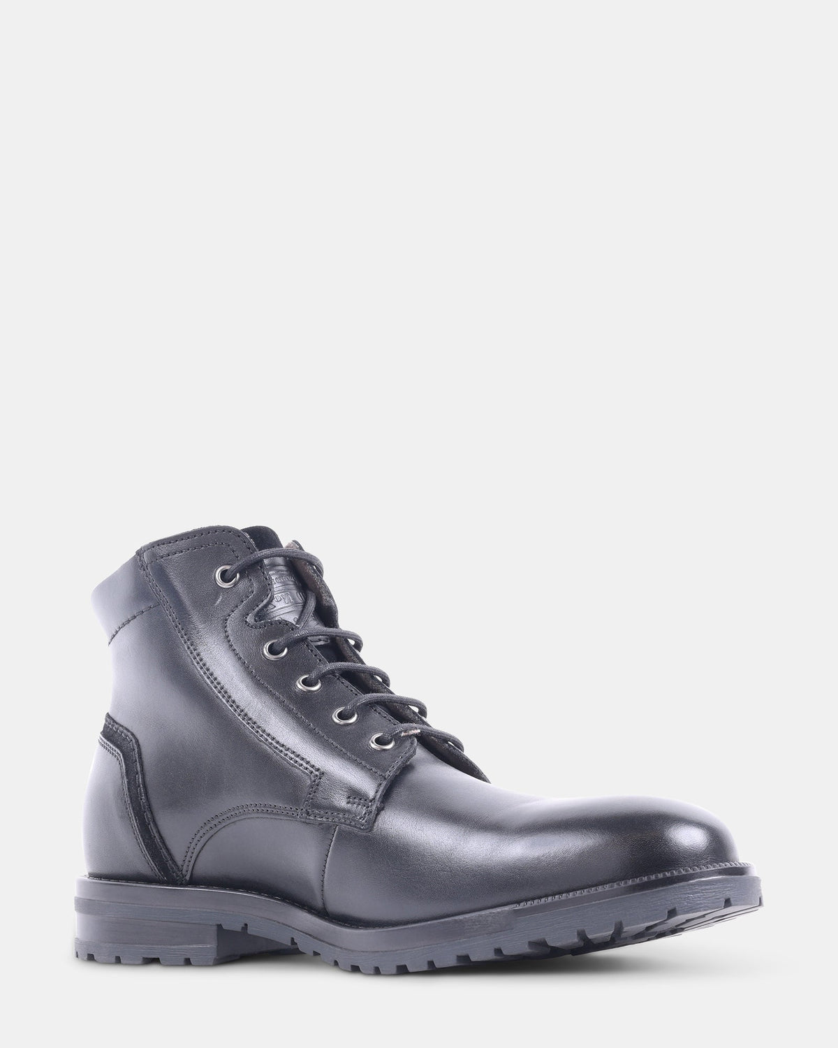 MORIS BLACK LEATHER - Men's Shoes - Steve Madden Canada - view 2