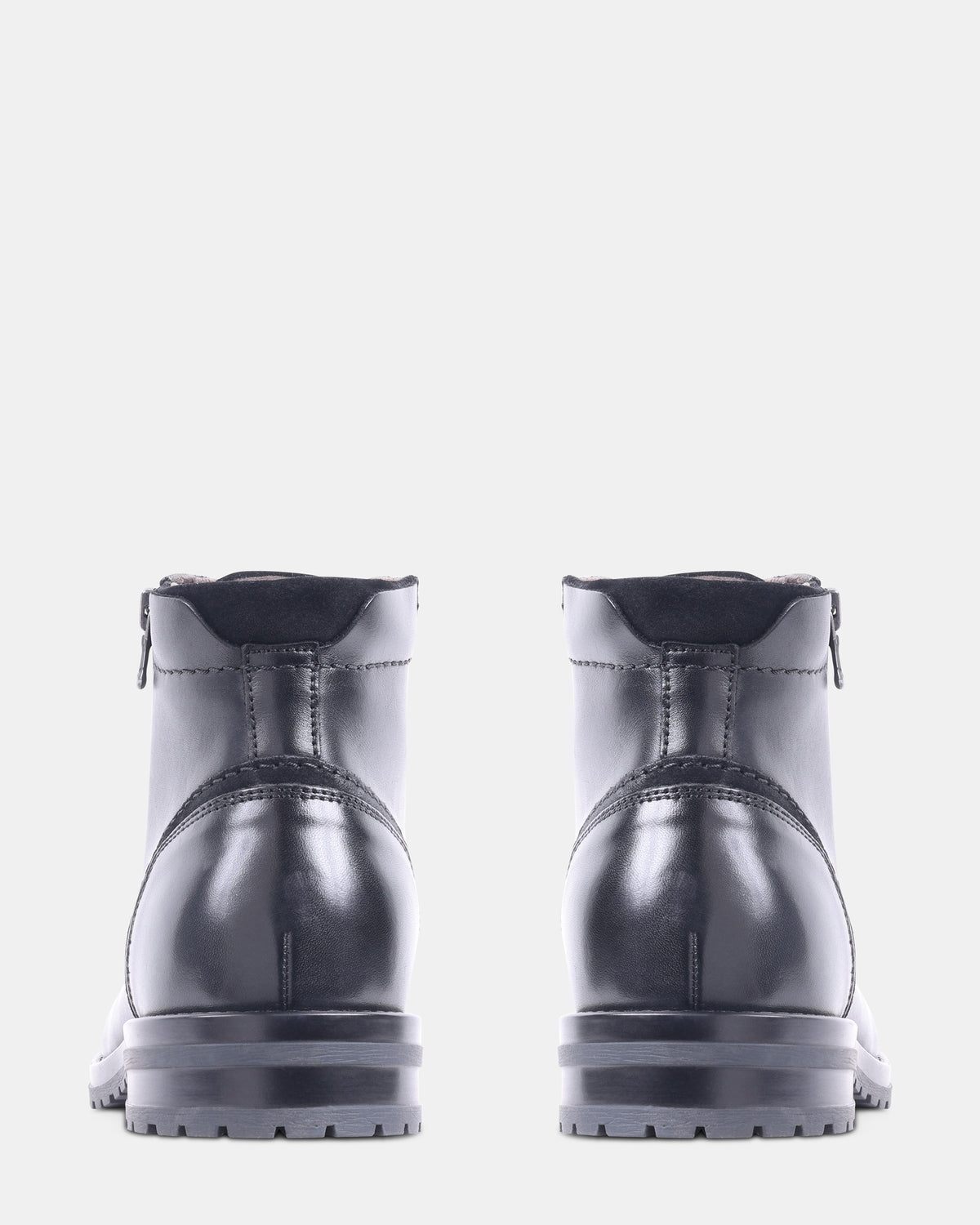 MORIS BLACK LEATHER - Men's Shoes - Steve Madden Canada - view 5