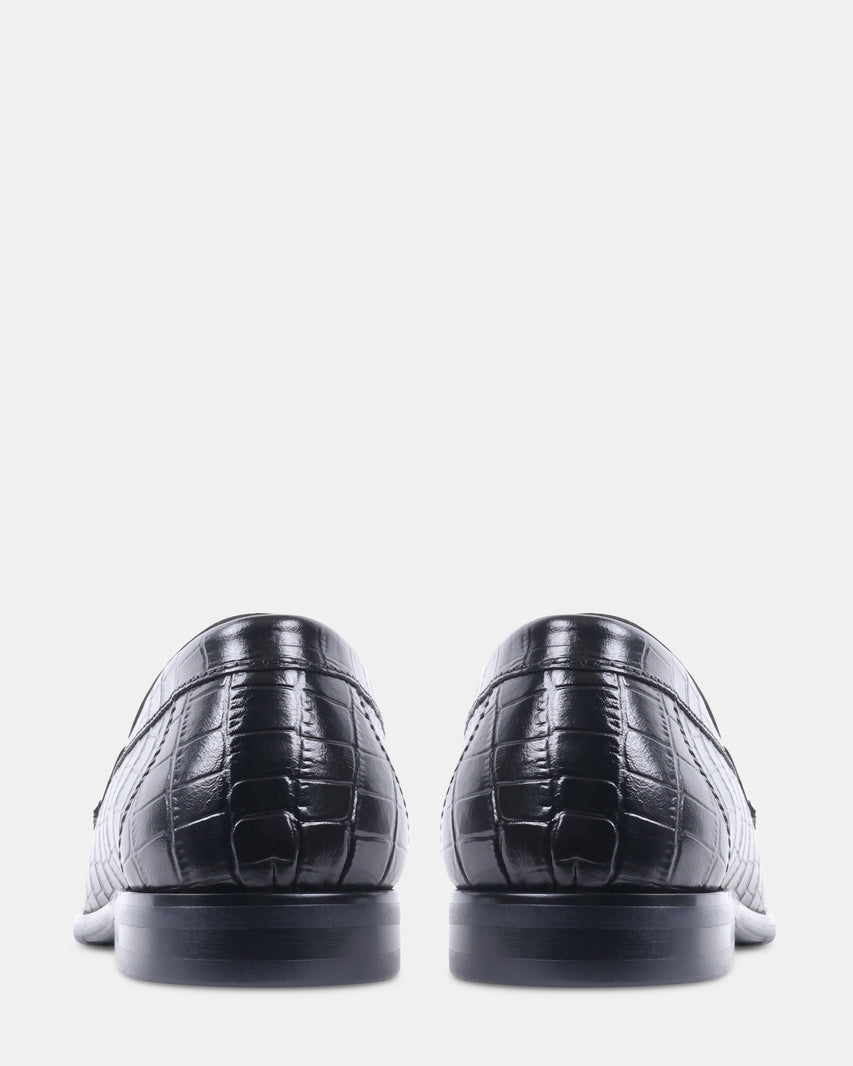 MURRAYY BLACK CROCO - Men's Shoes - Steve Madden Canada - view 5