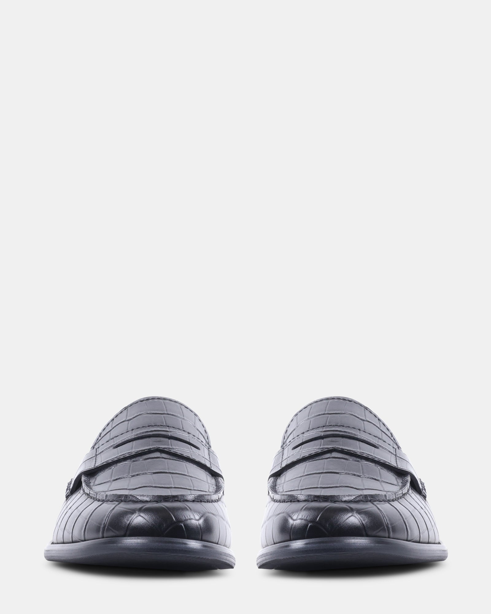 MURRAYY BLACK CROCO - Men's Shoes - Steve Madden Canada - view 3