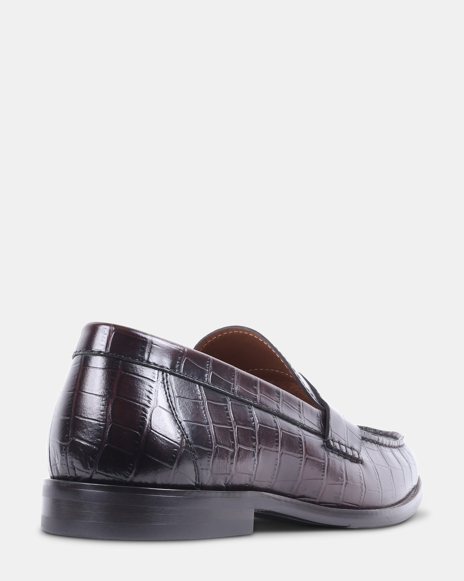 MURRAYY BROWN CROCO - Men's Shoes - Steve Madden Canada - view 6